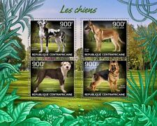 Selos de cães great dinamarqueses pastor alemão belga sem marca de charneira 2019 centro-africano M/S comprar usado  Enviando para Brazil
