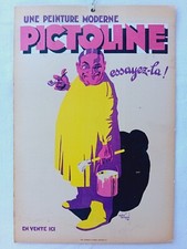 Ancien carton publicitaire d'occasion  France