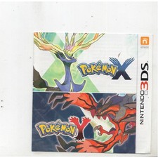 Pokemon X Y Nintendo 3DS manual apenas autêntico comprar usado  Enviando para Brazil
