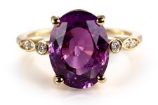 Ring pink saphir gebraucht kaufen  Düsseldorf