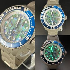 Invicta 22083 50mm Relógio TI-22 Masculino Mergulho Abalone Mostrador Titânio Auto NH35A Funciona! comprar usado  Enviando para Brazil