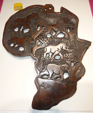 Afrika wandbild karte gebraucht kaufen  Gütersloh