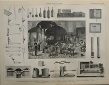 1886 print glass for sale  YORK