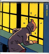 Calendrier tintin spirales d'occasion  Le Thillot