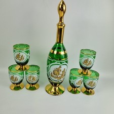 Vintage murano emerald for sale  LUTON