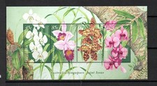 AUSTRÁLIA MNH 1998 MS1804 AUSTRÁLIA-CINGAPURA EDIÇÃO CONJUNTA - ORQUÍDEAS comprar usado  Enviando para Brazil