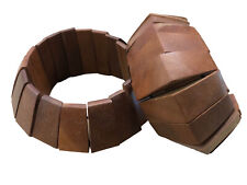 Bracciali legno sheesham usato  Vercelli