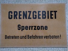 Riginal grenzschild ddr gebraucht kaufen  Wernigerode