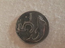 Moneta lire 1954 usato  Italia