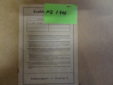 Kfz brief mercedes gebraucht kaufen  Kiel