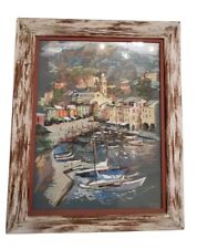 portofino serigraph for sale  Brooklyn