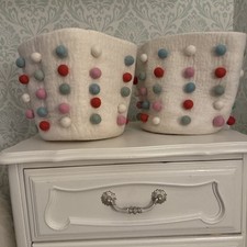 Toy storage baskets for sale  Hingham