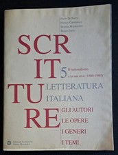 Scritture letteratura italiana usato  Desenzano del Garda