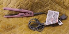Ferro de alisar BaByliss Pro Nano titânio rosa - Placa tamanho viagem 1/2" , usado comprar usado  Enviando para Brazil