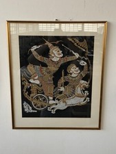 Quadro ricamo tela usato  Martignacco