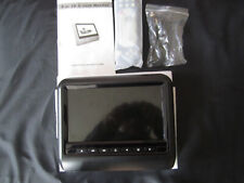 Monitor universal de montagem de encosto de cabeça para carro 9 polegadas multimídia DVD, CD player. comprar usado  Enviando para Brazil