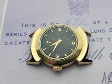 Vintage folheado a ouro 14K Lord Elgin Black Knight correndo. comprar usado  Enviando para Brazil