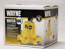 Bomba utilitária submersível Wayne Water Bug, 0,16 hp remoção de água interna/externa OB comprar usado  Enviando para Brazil