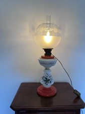 Lampada petrolio vetro usato  Roma
