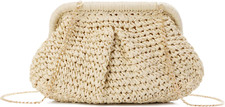 Pochette paglia donne usato  Roma