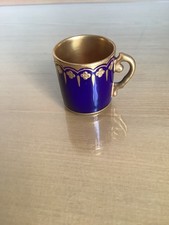 Coalport miniature blue for sale  KINGSTON UPON THAMES