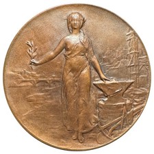 Médaille bronze personnels d'occasion  Fontainebleau