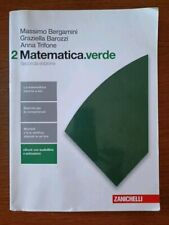 Libro matematica.verde seconda usato  Castelfranco di Sotto