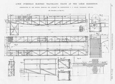 Ton overhead electric for sale  GLASGOW
