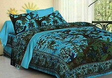 Conjunto de edredom indiano feito à mão para cama de árvore capa de edredom boêmio queen size comprar usado  Enviando para Brazil