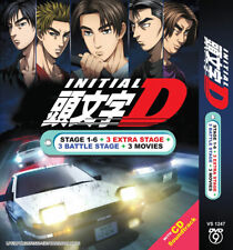 DVD ANIME INITIAL D Stage 1-6 + 3 Movie +3 Extra stage +3 Battle Stage Eng Subs na sprzedaż  Wysyłka do Poland