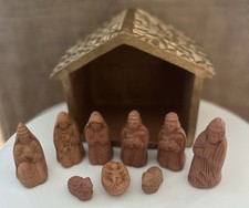Terracotta nativity set for sale  WORCESTER