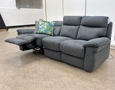 grey recliner 3 seater sofa for sale grey recliner 3 seater sofa for sale UK