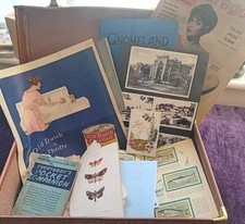 Vintage ephemera mixed for sale  RETFORD