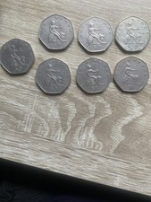 Old 50p coins for sale  HUDDERSFIELD