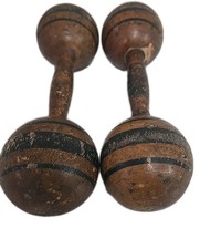 Antique wooden dumbbells for sale  Mesquite
