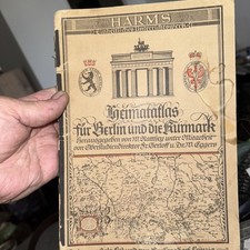 Antike berliner heimatatlas gebraucht kaufen  Berlin