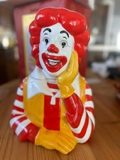 Antigo 1997 Tesouro Artesanato Ronald McDonald Frasco de Biscoito com Caixa Pfaltzgraff Arco Dourado comprar usado Antigo 1997 Tesouro Artesanato Ronald McDonald Frasco de Biscoito com Caixa Pfaltzgraff Arco Dourado comprar usado  Enviando para Brazil