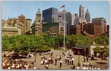 Cartão postal vintage Battery Park da cidade de Nova York comprar usado  Enviando para Brazil