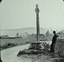 Lanterna mágica foto deslizante Irlanda Maclean's Cross celta Iona James Valentine comprar usado  Enviando para Brazil