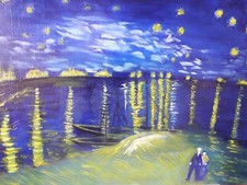 Tableau nuit étoilée d'occasion  Lillers