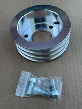 Polia de virabrequim, 5-1/2"- 3 ranhuras 3 parafusos virabrequim polia de alumínio comprar usado  Enviando para Brazil