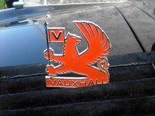 vauxhall badge red for sale  CAMBORNE