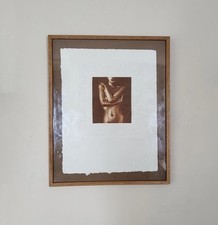 Lithographie alain soucasse d'occasion  Locminé