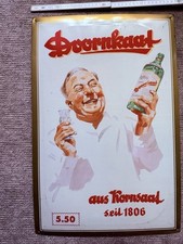 Blechschild doornkaat kornsaat gebraucht kaufen  Meerane