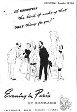 1948 advert bourjois for sale  SIDCUP