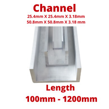 Aluminium channel 25mm for sale  BICESTER