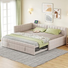 Upholstered shaped daybed for sale  Azusa