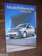 Toyota modellübersicht 1999 gebraucht kaufen  Bergkamen