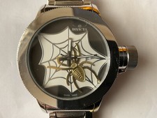 Invicta 5391 52mm mergulhador russo quartzo suíço ouro 18k aranha no dia SS relógio comprar usado  Enviando para Brazil