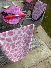 Pink cow print for sale  CRANLEIGH